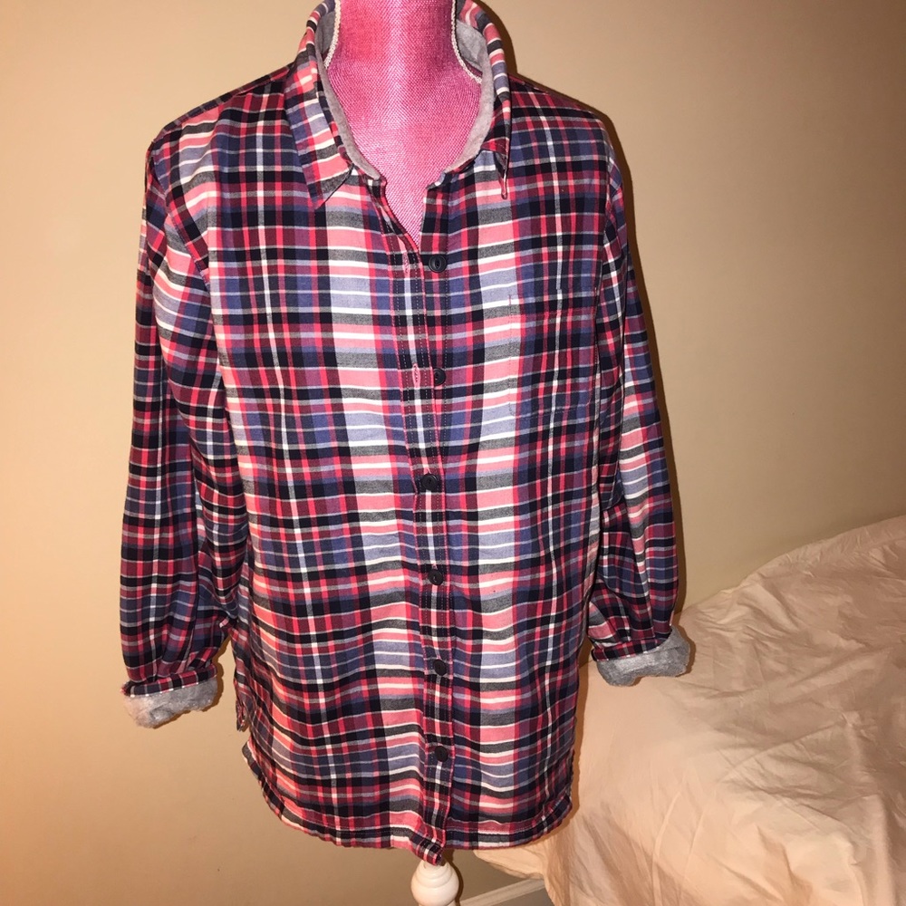 Fleece-lined L.L.Bean flannel